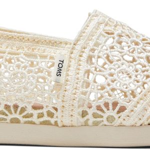 Women's Alpargata Classic - Natural Moroccan Crochet