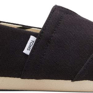 Women's Alpargata Classic Wide Fit - Black Canvas