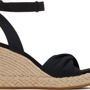 Marisela Wedge Sandal - Black