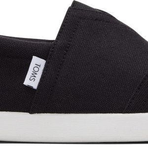 Alpargata FWD - Black Recycled Cotton Canvas