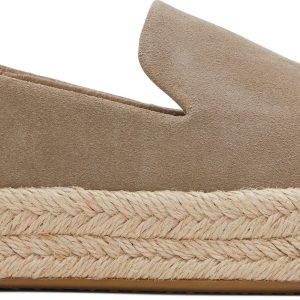 Carolina Espadrille - Dune Suede