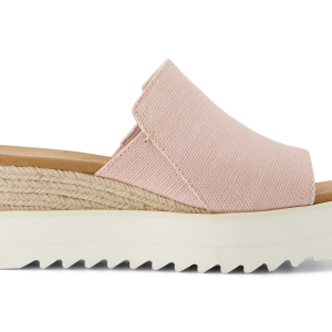 Diana Mule Sandal - Ballet Pink Canvas