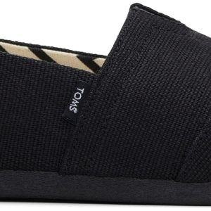 Women's Alpargata Classic - Black/Black Canvas