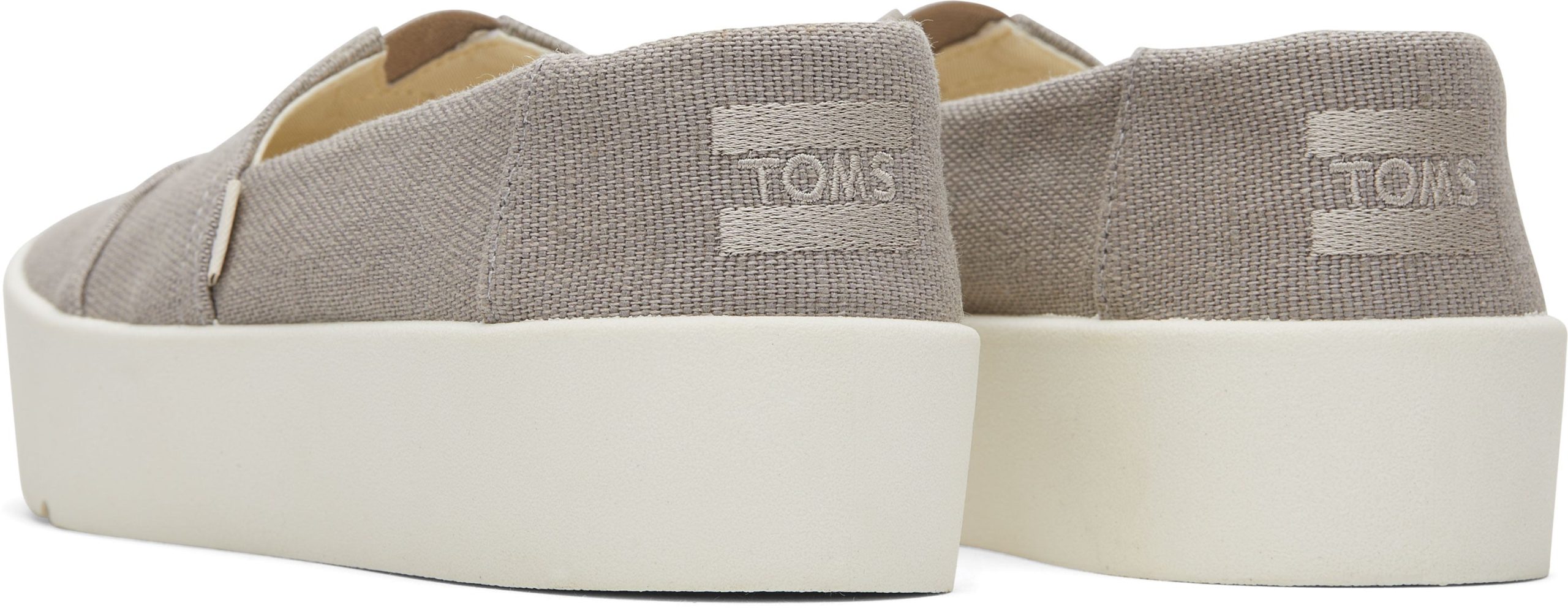 Verona Slip-On Sneaker - Morning Dove Heritage Canvas - Image 4