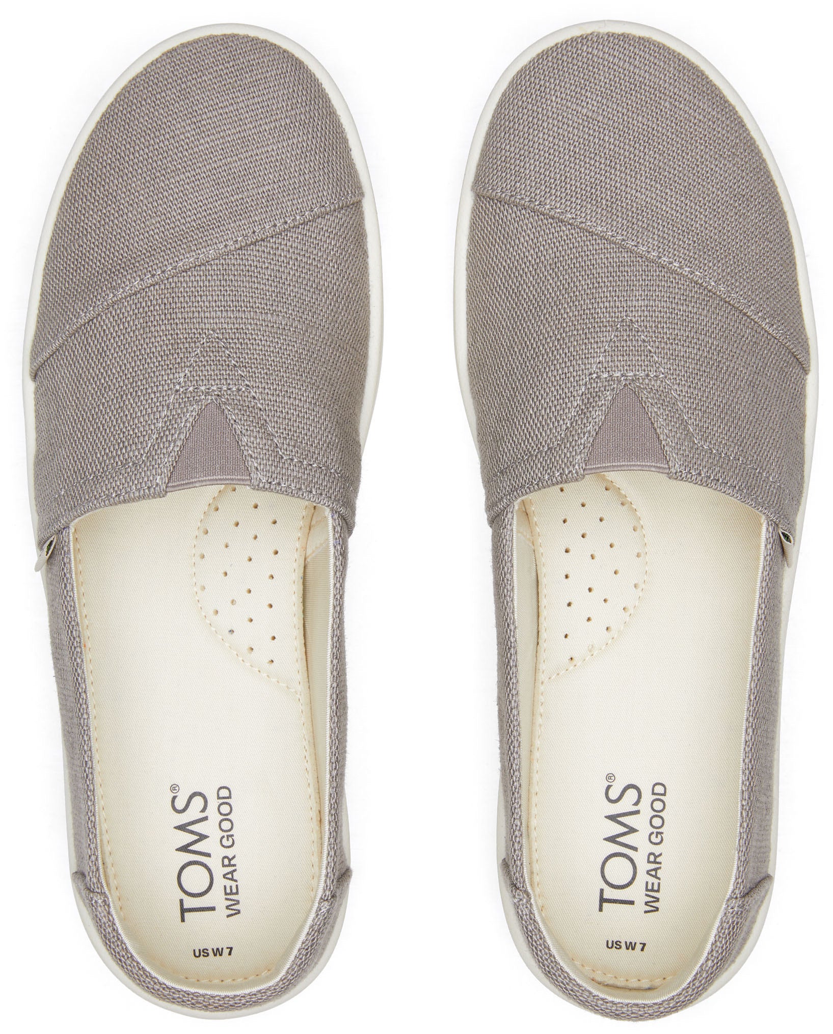 Verona Slip-On Sneaker - Morning Dove Heritage Canvas - Image 5