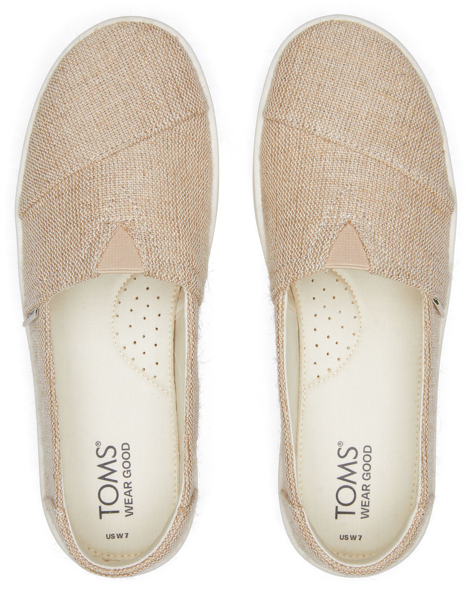 Verona Slip-On Sneaker - Natural Undyed Heritage Canvas - Image 5