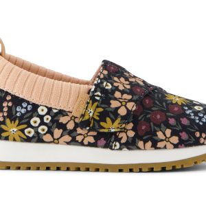 Toddler Alpargata Resident - Black Wildflowers