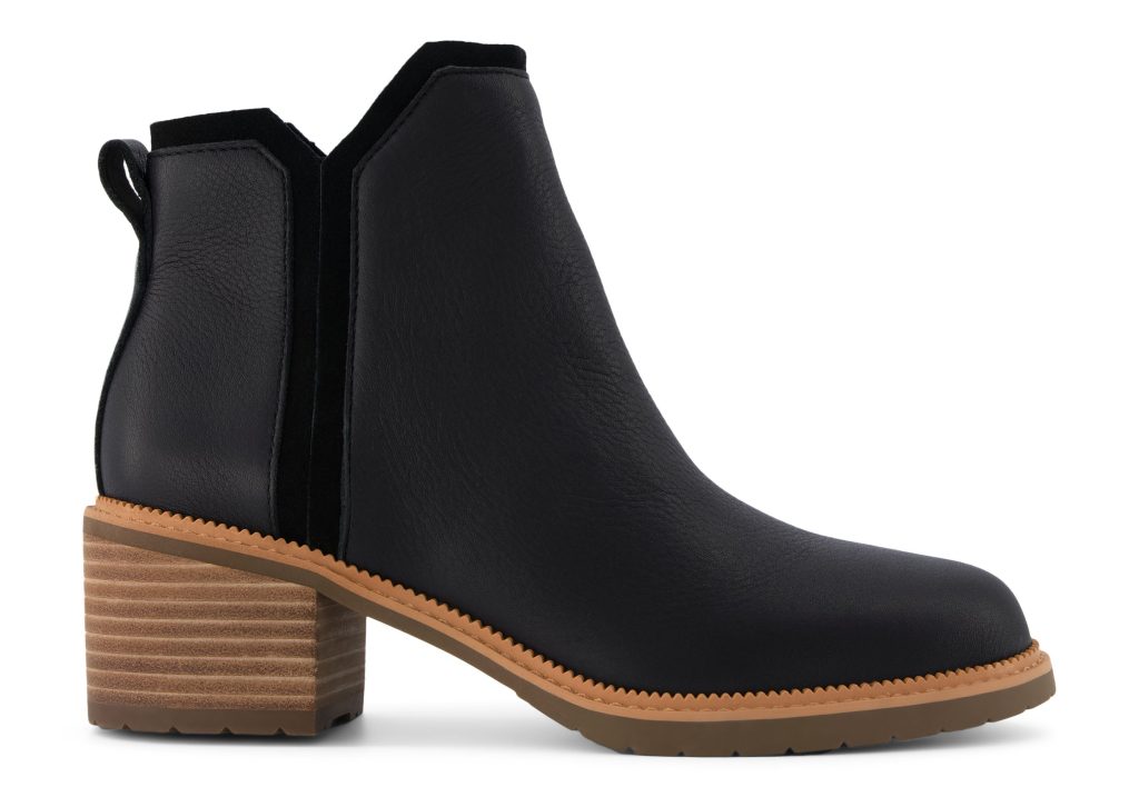 Hailey Ankle Boot - Black Leather