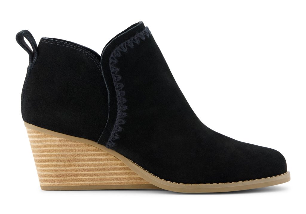 Kaia Ankle Boot - Black Suede