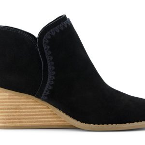 Kaia Ankle Boot - Black Suede