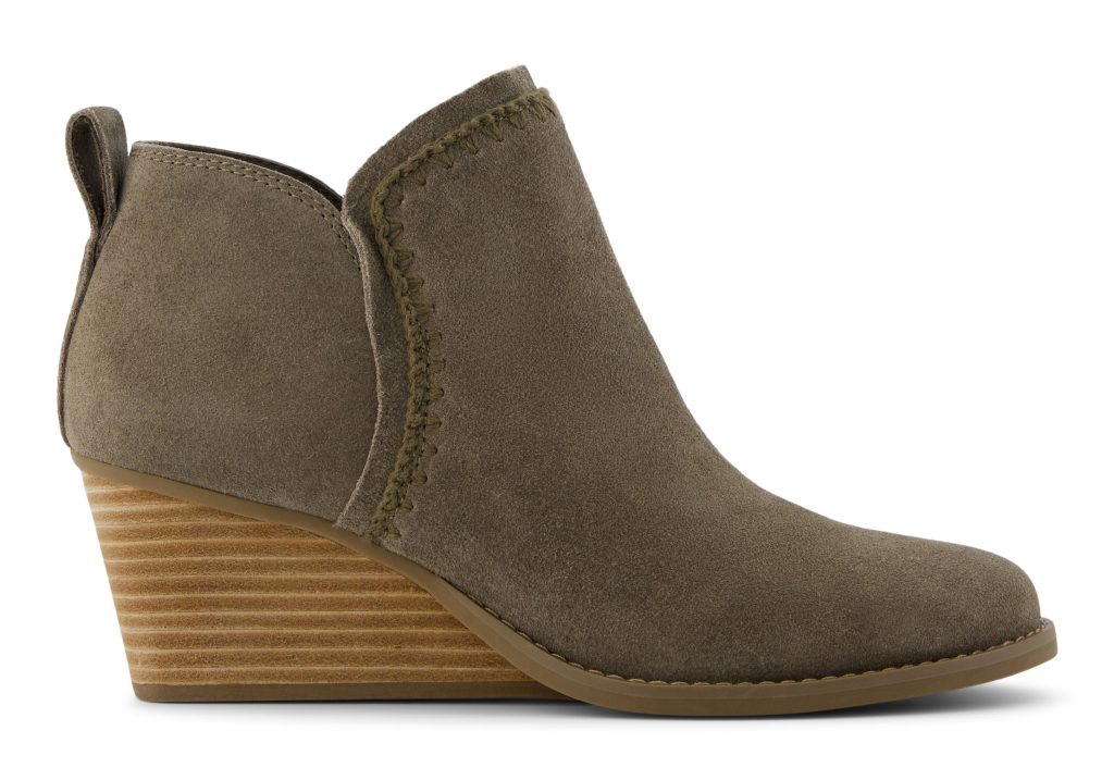 Kaia Ankle Boot - Canteen Suede