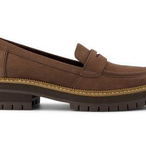 Cara Loafer - Oak Brown Leather