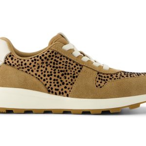 Women's TRVL Lite Retro Sneaker - Toffee/Mini Cheetah