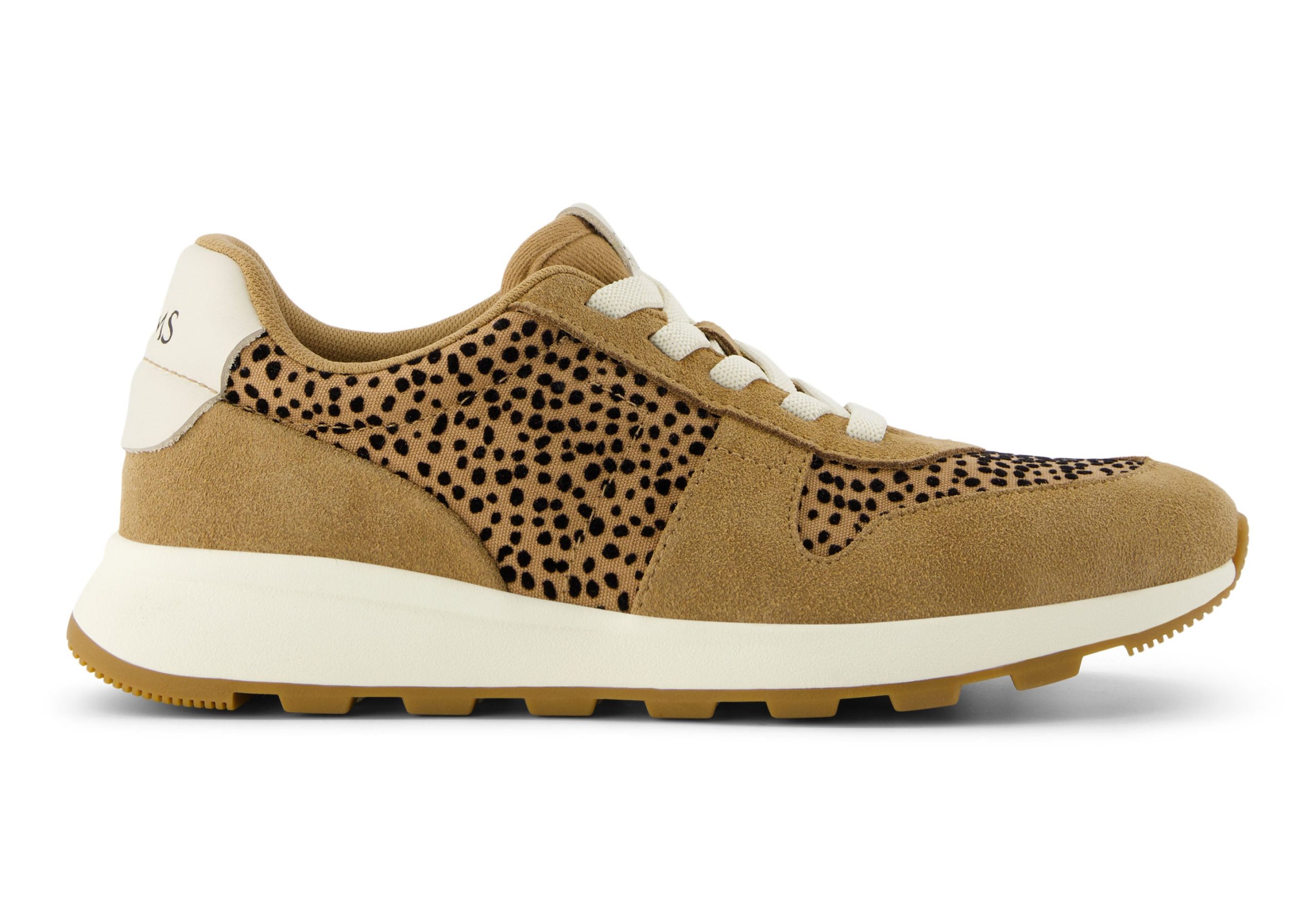Women's TRVL Lite Retro Sneaker - Toffee/Mini Cheetah