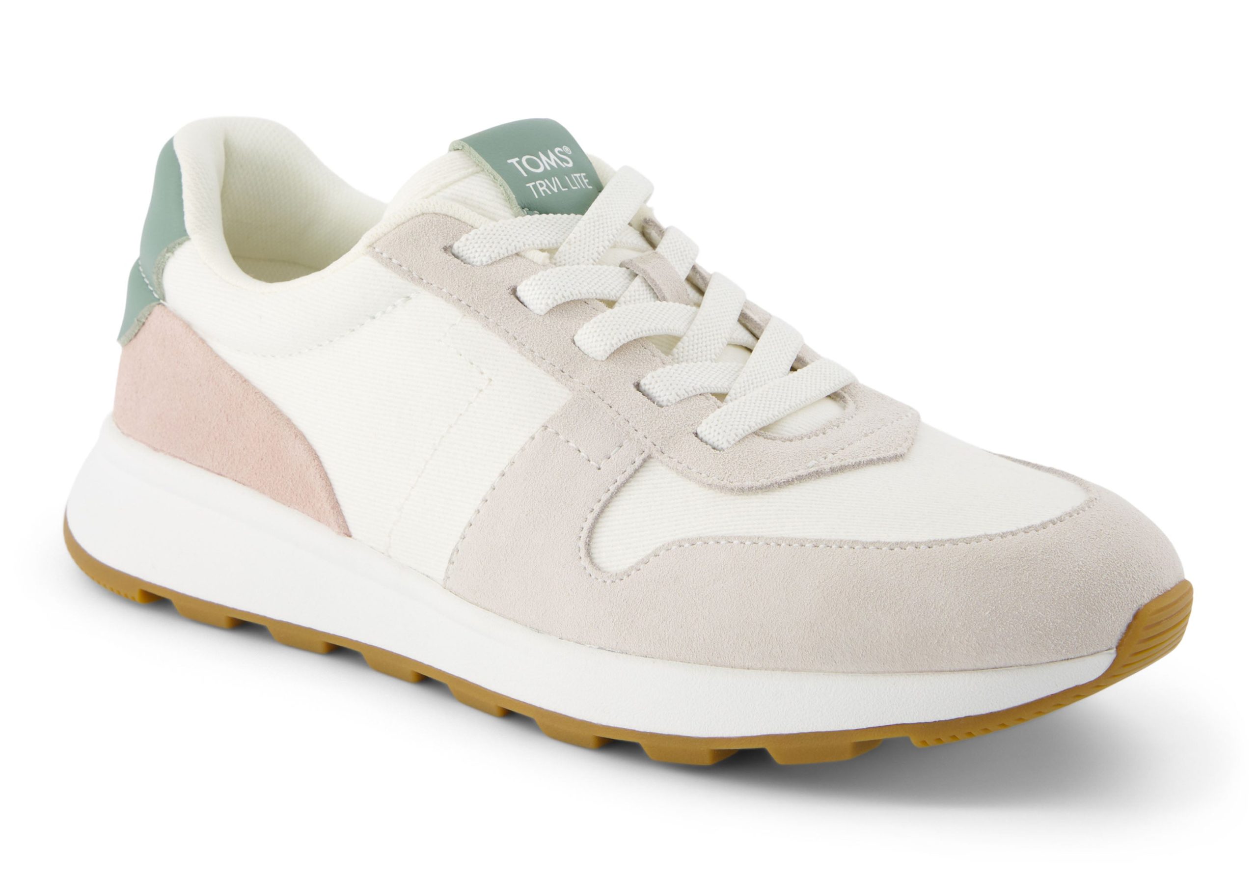 Women's TRVL Lite Retro Sneaker - Egret Multi - Image 3