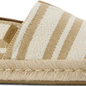 Men's Alpargata Rope 2.0 - Toffee Beach Stripe
