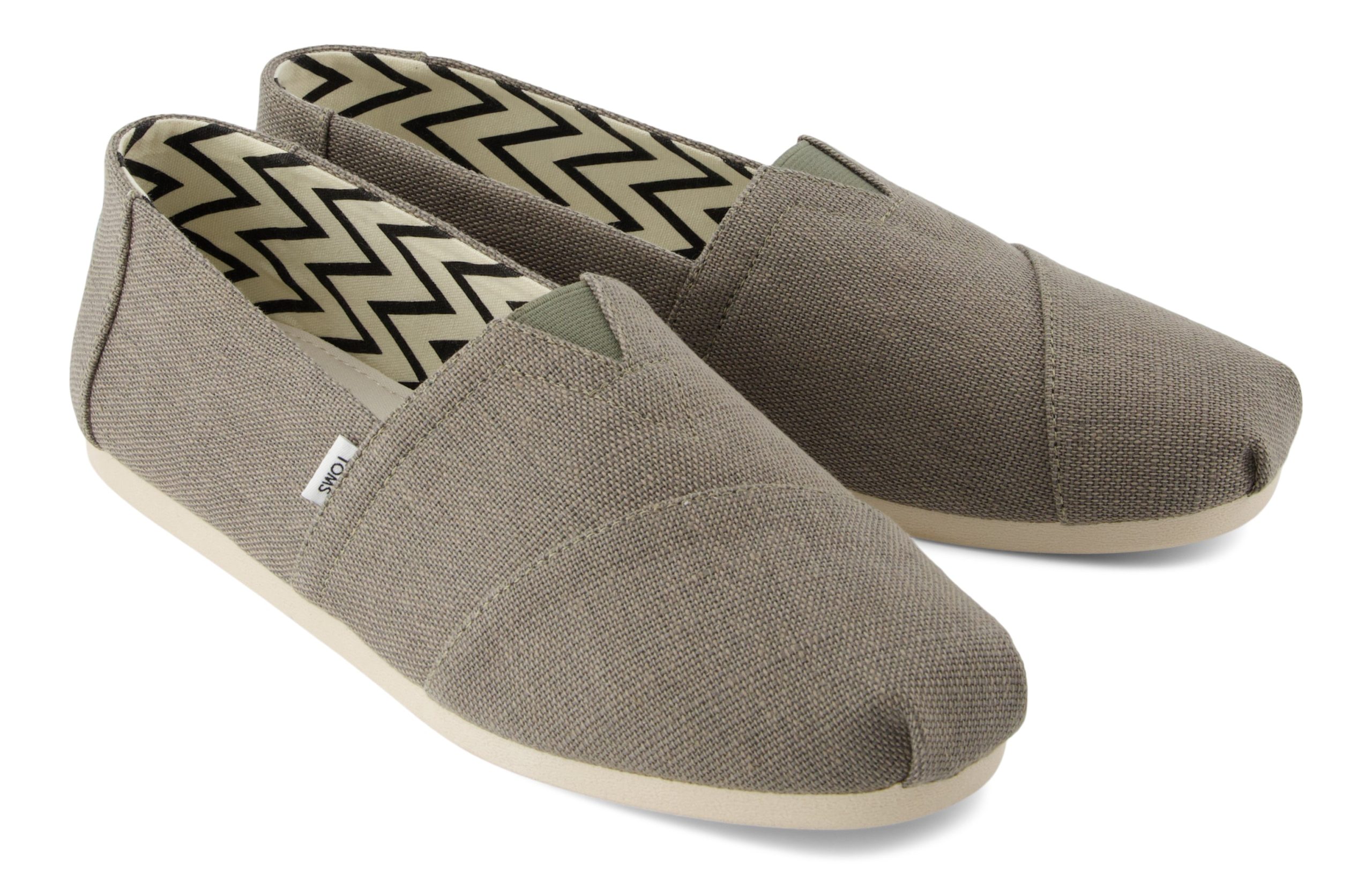 Men's Alpargata Classic - Vetiver Grey Canvas - Image 3
