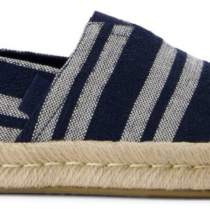 Men's Alpargata Rope 2.0 - Navy Beach Stripe