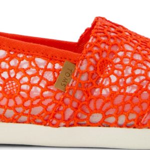Women's Alpargata Classic - Flame Moroccan Crochet