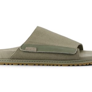 Danilo Slide Sandal - Vetiver Grey Canvas