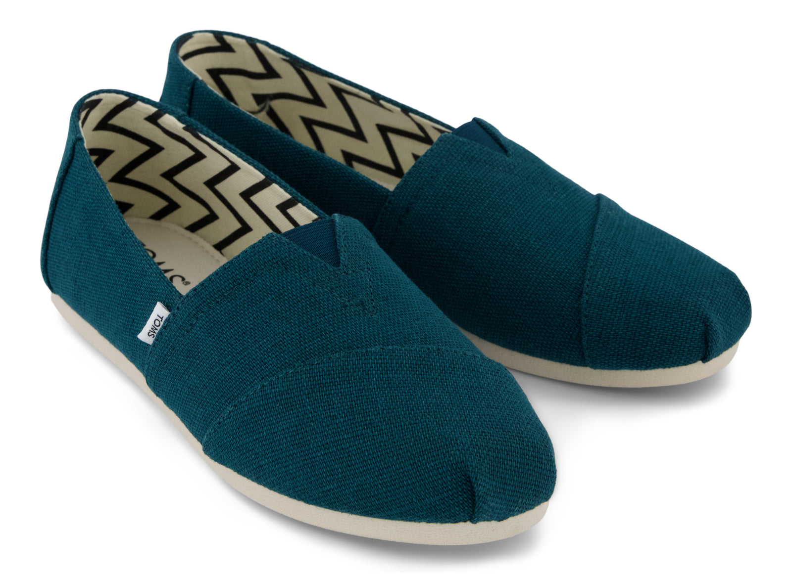 Women's Alpargata Classic - Dark Teal Canvas - Image 3