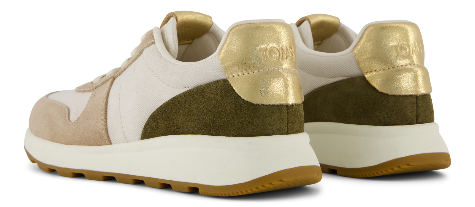 TRVL Lite Retro Sneaker - Oatmeal Multi - Image 4