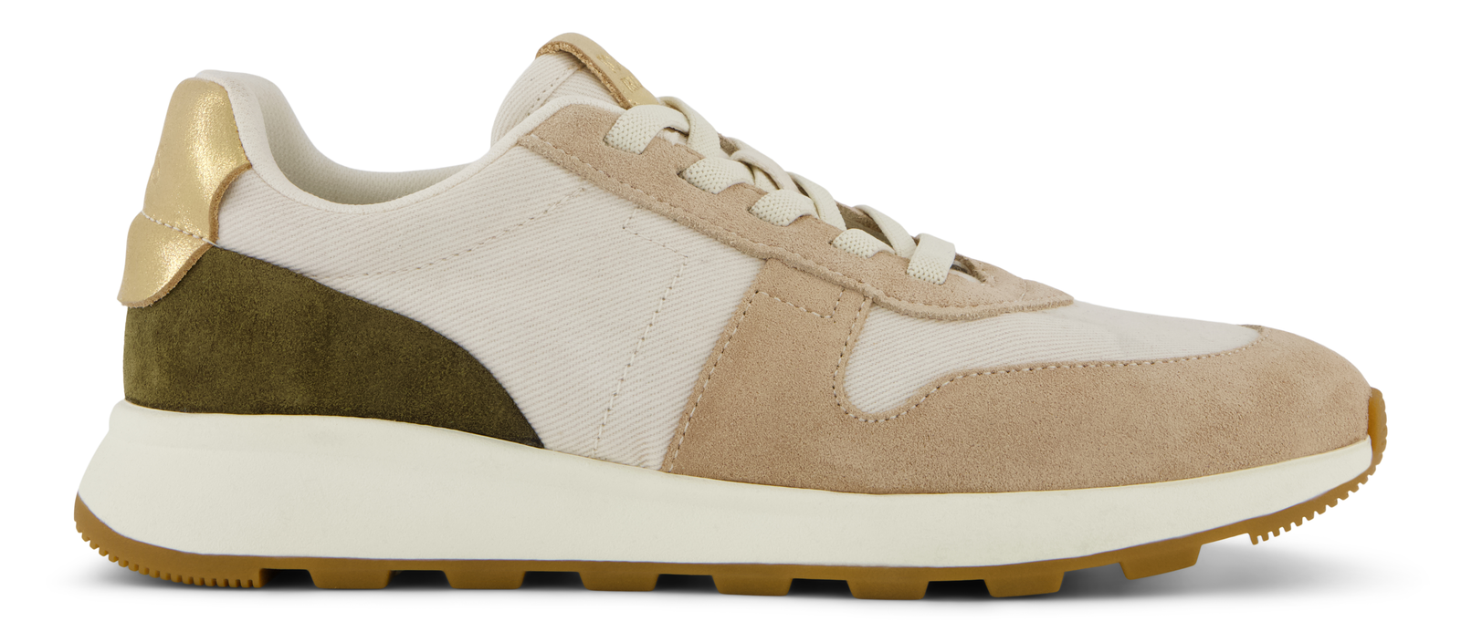 TRVL Lite Retro Sneaker - Oatmeal Multi