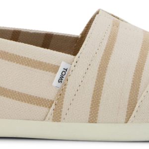 Women's Alpargata Classic - Natural/Oatmeal Riviera Stripe
