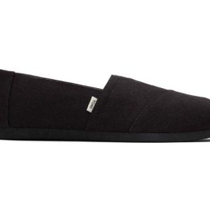 W's Classic Alpargata RecyCot  - Black/Black