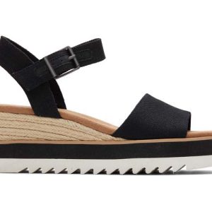 W's Diana Canvas  - Black