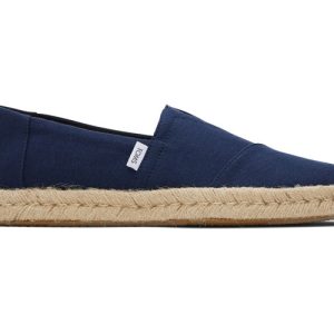 M's Alpargata Rope 2.0 Recycled Cotton Slubby Woven - Navy