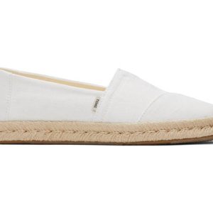 W's Alpargata Rope 2.0 Recycled Cotton Slubby Woven - White