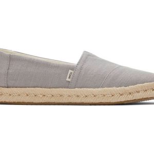 W's Alpargata Rope 2.0 Recycled Cotton Slubby Woven - Drizzle Grey