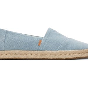 W's Alpargata Rope 2.0 Washed Denim - Pastel Blue