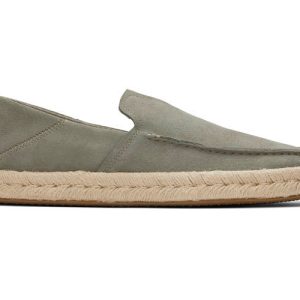 M's Alonso Loafer Rope Suede  - Vetiver Grey