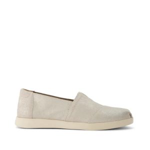 W's Alpargata Plus Metallic Suede - Champagne