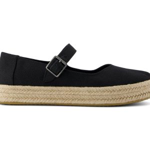 W's Carolina Mary Jane Heavy Canvas - Black