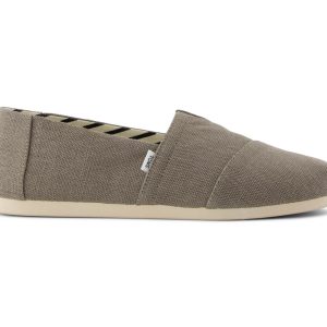 M's Alpargata Classic Heritage Canvas - Vetiver Grey