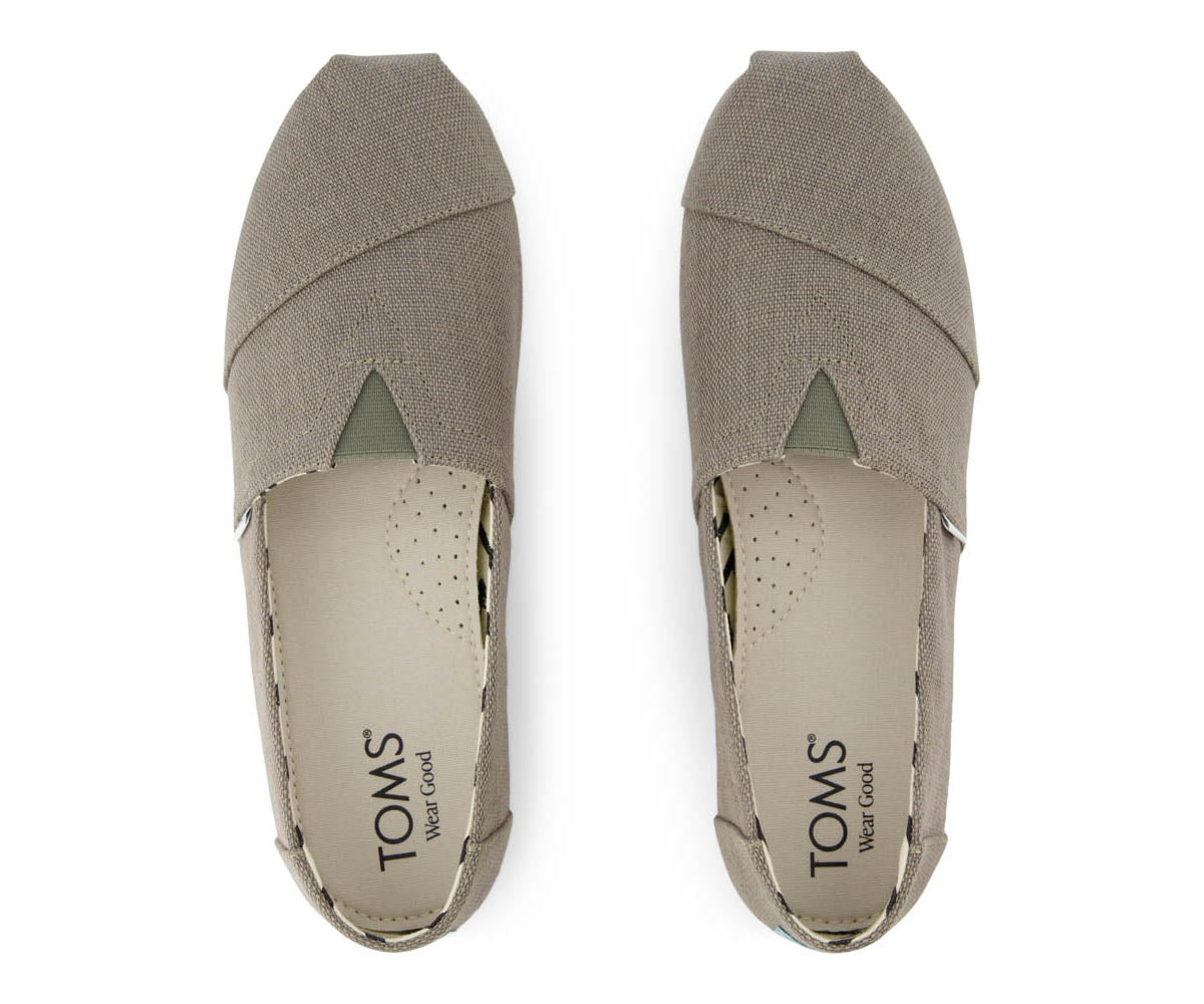 M's Alpargata Classic Heritage Canvas - Vetiver Grey - Image 5