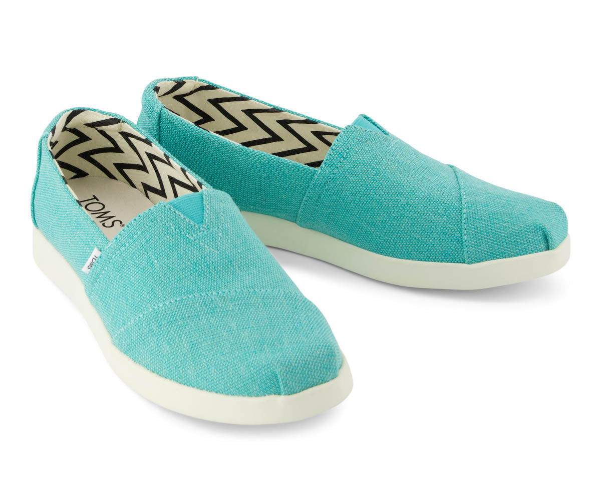 W's Alpargata Plus Heritage Canvas - Aqua - Image 3