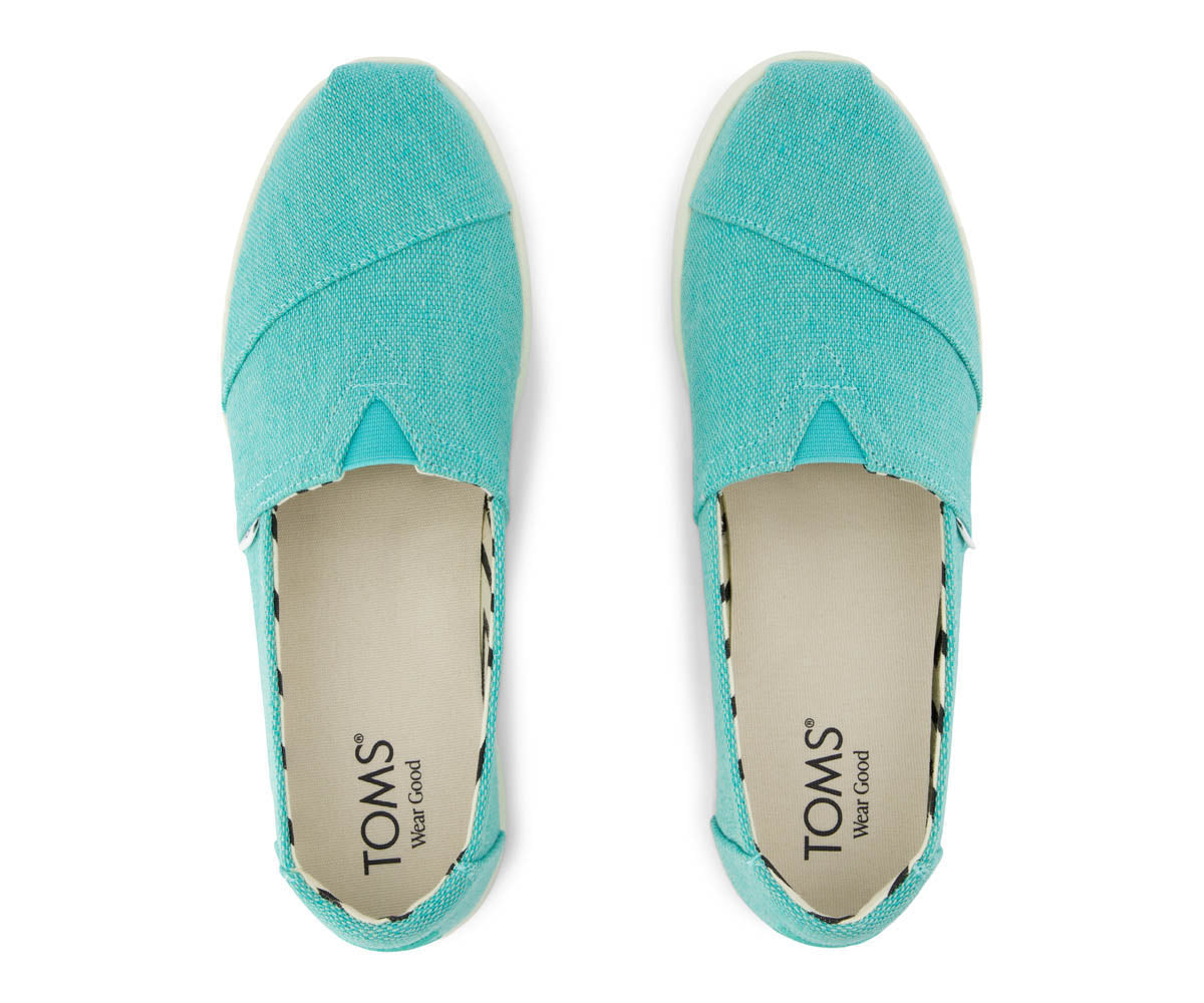 W's Alpargata Plus Heritage Canvas - Aqua - Image 5