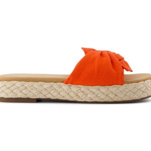 W's Abby Slide Beachside Woven/Knot - Flame