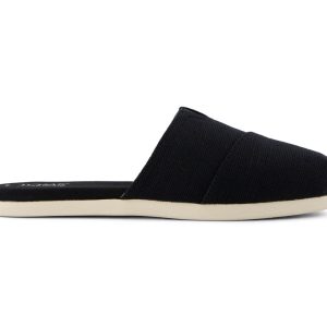 W's Alpargata Mule Heritage Canvas - Black